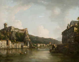 View of the Chateau de Pierre-Encise on the Rhone, Lyon
